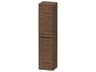 Duravit D-neo 16'' Walnut (dark) Matt Semi Tall Cabinet - Right-Hinged Door