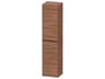Duravit D-neo 16'' Walnut Matt Semi Tall Cabinet - Right-Hinged Door