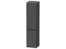 Duravit Ketho.2 16'' Graphite Matt Wall-Mounted Cabinet - Right-Hand Hinge