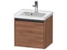 Duravit Ketho.2 item 19" Walnut Matt Wall-Mounted Vanity Unit