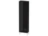 Duravit L-cube 20'' Black High Gloss Wall-Mounted Cabinet - Right-Hand Hinge