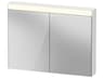 Duravit Light & Mirror 40'' White LED Mirror Cabinet - Left & Right Side Hinge