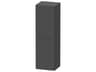 Duravit Duravit No.1 16'' Semi-Tall Graphite Matt Wall- Mounted Cabinet - Right Hinge