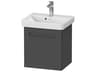 Duravit Duravit No.1 17'' Graphite Matt Wall-Mounted Vanity - Left Hinge