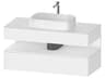 Duravit Qatego 47'' White Matt Wall-Mounted Vanity Unit