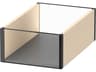 Duravit Furniture Accessories 4'' Maple Black Compartment Drawer