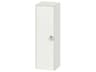Duravit White Tulip 16'' White Satin Matte Wall-Mounted Vanity Unit - Left Hand Hinge