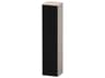Duravit Zencha 16'' Black/Taupe Super Matt Wall-Mounted Cabinet - Left Hand Hinge