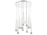 dweLED by WAC Lighting Quill 15-Light Chrome Linear Pendant