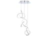 dweLED by WAC Lighting Vornado 3-Light Chrome Mini Pendant