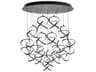 dweLED by WAC Lighting Vornado 21-Light Black Pendant