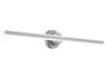 dweLED by WAC Lighting Bastone 1-Light Brushed Nickel Vanity Light