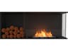 EcoSmart Fire Flex Fireboxes - Right Corner Fireplace