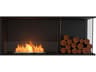 EcoSmart Fire Flex Fireboxes - Right Corner Fireplace