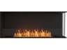 EcoSmart Fire Flex Fireboxes - Right Corner Fireplace