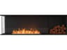 EcoSmart Fire Flex Fireboxes - Left Corner Fireplace