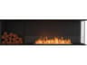EcoSmart Fire Flex Fireboxes - Right Corner Fireplace