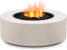 EcoSmart Fire Ark Round Outdoor Patio Fire Pit Table with LP/NG Gas Burner