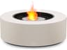 EcoSmart Fire Ark Round Patio Fire Pit Table with Ethanol Burner
