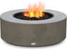 EcoSmart Fire Ark Round Outdoor Patio Fire Pit Table with LP/NG Gas Burner