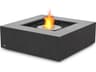 EcoSmart Fire Base Square Outdoor Patio Fire Pit Table with Ethanol Burner