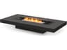EcoSmart Fire Gin Rectangular Outdoor Patio Fire Pit Table with Bioethanol