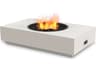 EcoSmart Fire Martini Rectangular Outdoor Patio Fire Pit Table with LP/NG Gas Burner