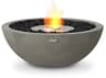 EcoSmart Fire Mix Concrete Steel Round Pit Table