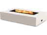 EcoSmart Fire Wharf Rectangular Patio Fire Pit Table with LP/NG Gas Burner