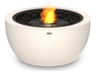 EcoSmart Fire Pod Round Fire Pit Bowl with Ethanol Burner Stainless Steel