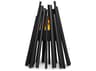 EcoSmart Fire Stix Stainless Steel 31 Inches Portable AB8 Ethanol Black