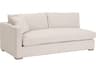Essentials for Living Outdoor Stitch & Hand - Bedroom Dining Newport Wood Cushion Sofa Left Facing