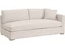 Essentials for Living Outdoor Stitch & Hand - Bedroom Dining Newport Wood Cushion Sofa Right Facing