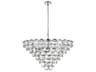Elegant Lighting Adaline 15-Light Chrome Tiered Chandelier