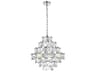 Elegant Lighting Adaline 11-Light Chrome Chandelier