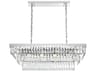 Elegant Lighting Josephine 12-Light Chrome Tiered Island Pendant