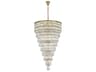Elegant Lighting Josephine 61-Light Satin Gold Copper Tiered Chandelier