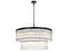 Elegant Lighting Harlow 14-Light Black Tiered Chandelier
