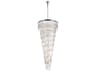 Elegant Lighting Sydney 35-Light Polished Nickel Tiered Chandelier