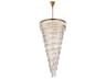 Elegant Lighting Sydney 42-Light Satin Gold Tiered Chandelier