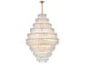 Elegant Lighting Emilia 27-Light Satin Gold Tiered Chandelier