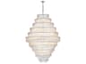 Elegant Lighting Emilia 33-Light Chrome Tiered Chandelier