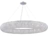 Elegant Lighting Paris 24-Light Chrome Clear Crystal Round Pendant