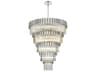 Elegant Lighting Willow 43-Light Chrome Tiered Chandelier