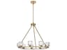 Elegant Lighting Cadence 9-Light Satin Gold Chandelier