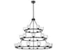 Elegant Lighting Cadence 27-Light Black Tiered Chandelier