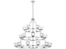 Elegant Lighting Cadence 27-Light Chrome Tiered Chandelier