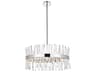 Elegant Lighting Serephina 14-Light Chrome Crystal Linear Pendant