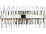 Elegant Lighting Serephina 8-Light Chrome Crystal Vanity Light