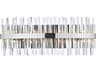 Elegant Lighting Serephina 8-Light Chrome Crystal Vanity Light